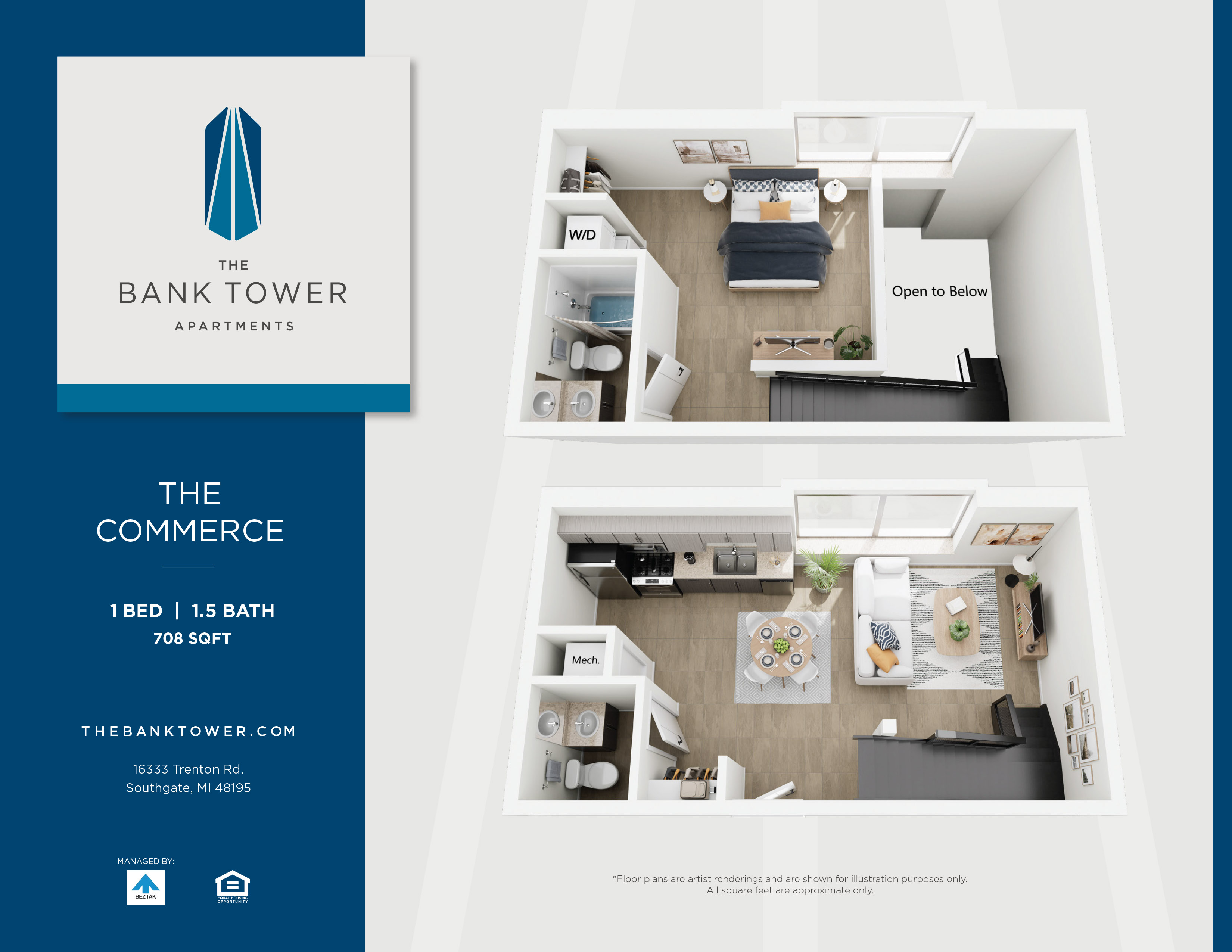 The Commerce floor plan